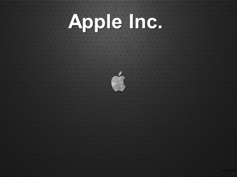 Apple Inc.  Apple Inc.
